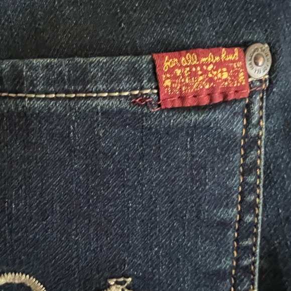 7 For All Mankind Girl’s Slimmy Size 12 Jeans - Picture 8 of 8